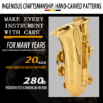 Morning Breeze bE AS-401 Screwless Alto Saxophone - Image 2