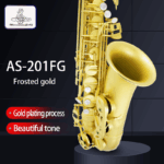Morning Breeze AS-201FG Matte Gold-Plated Alto Saxophone - Image 12