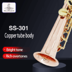 Morning Breeze bB SS-301 Phosphor Bronze Soprano Saxophone
