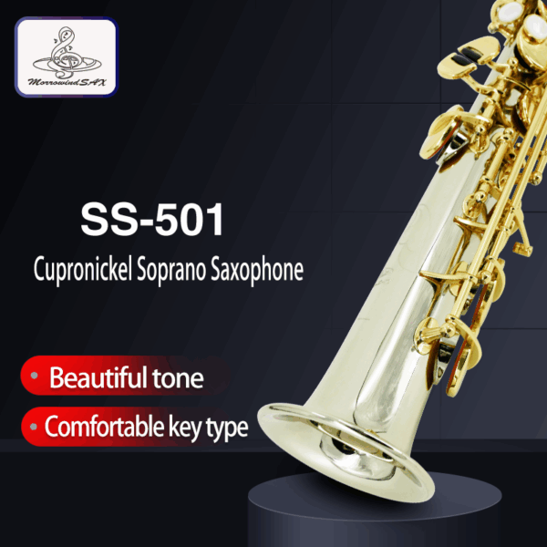 Morning Breeze bB SS-201 Cupro-nickel Soprano Saxophone